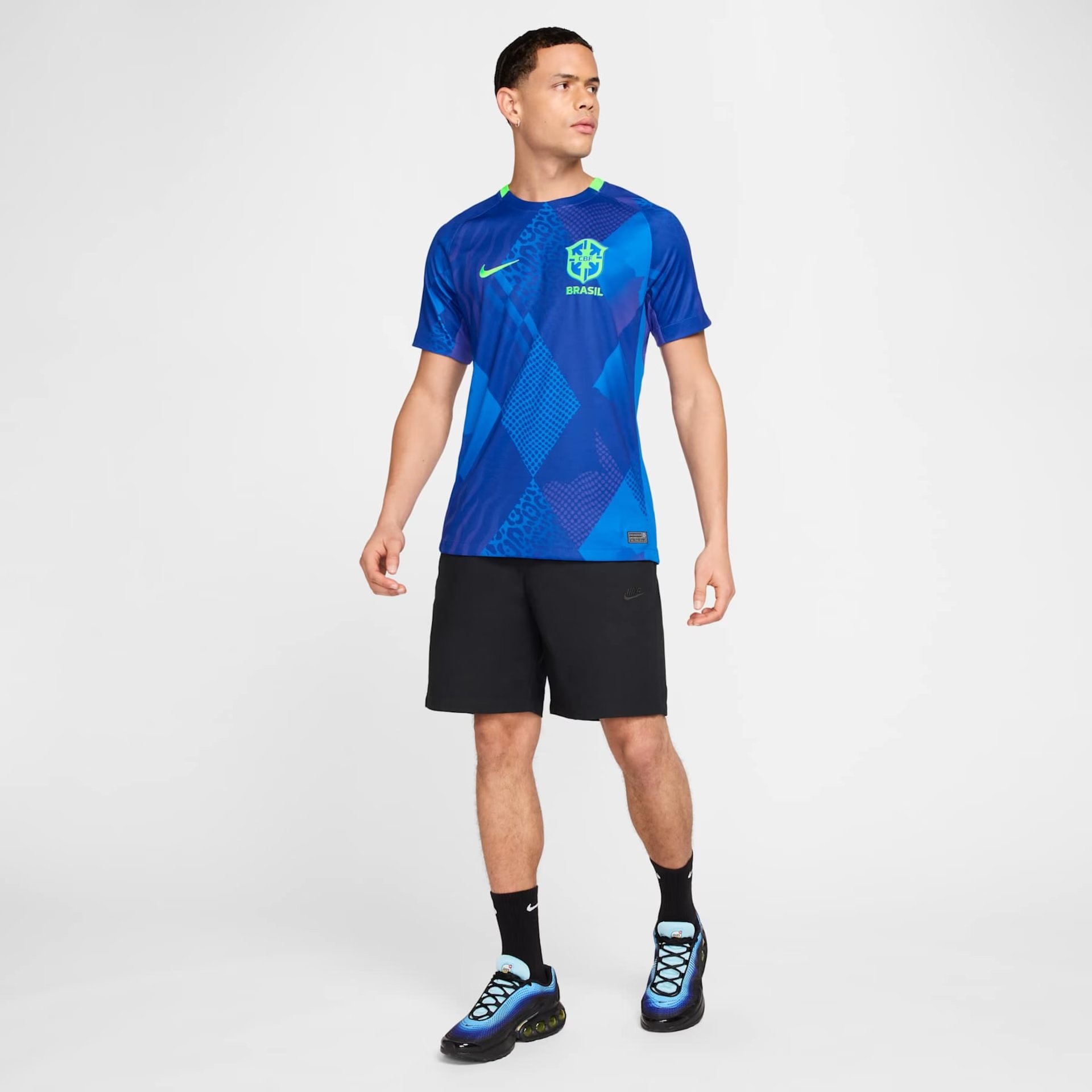 Camisa Brasil Nike II Mascculina 2025 FZ9021-458
