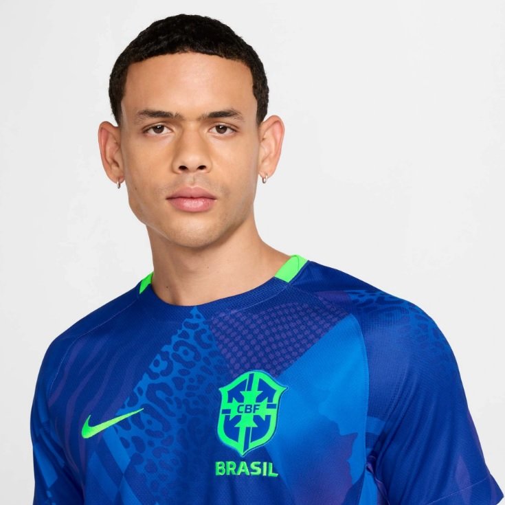 Camisa Brasil Nike II Mascculina 2025 FZ9021-458