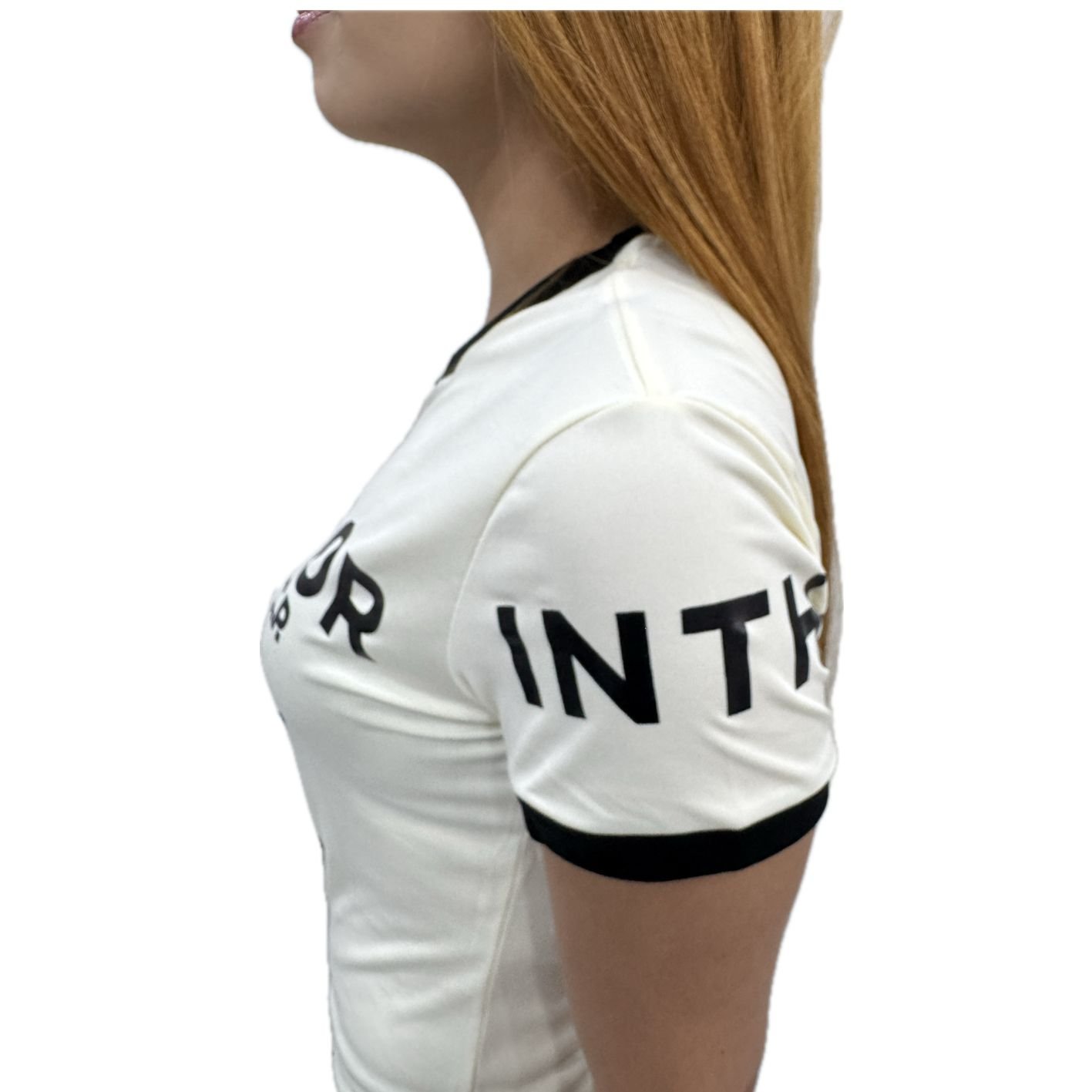 Camisa Corinthians Feminina C/GOLA Punho e Silk 32354