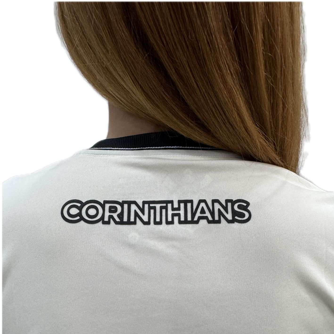 Camisa Corinthians Feminina C/Punho e Estampa 32685