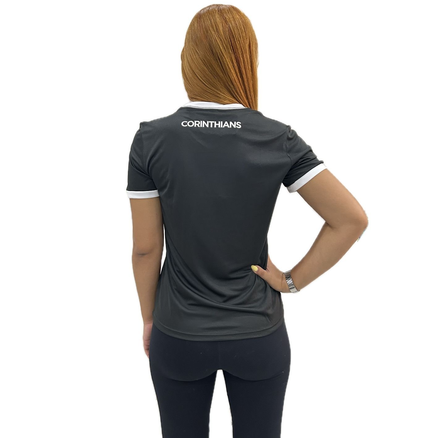 Camisa Corinthians Feminina Gola V 32667