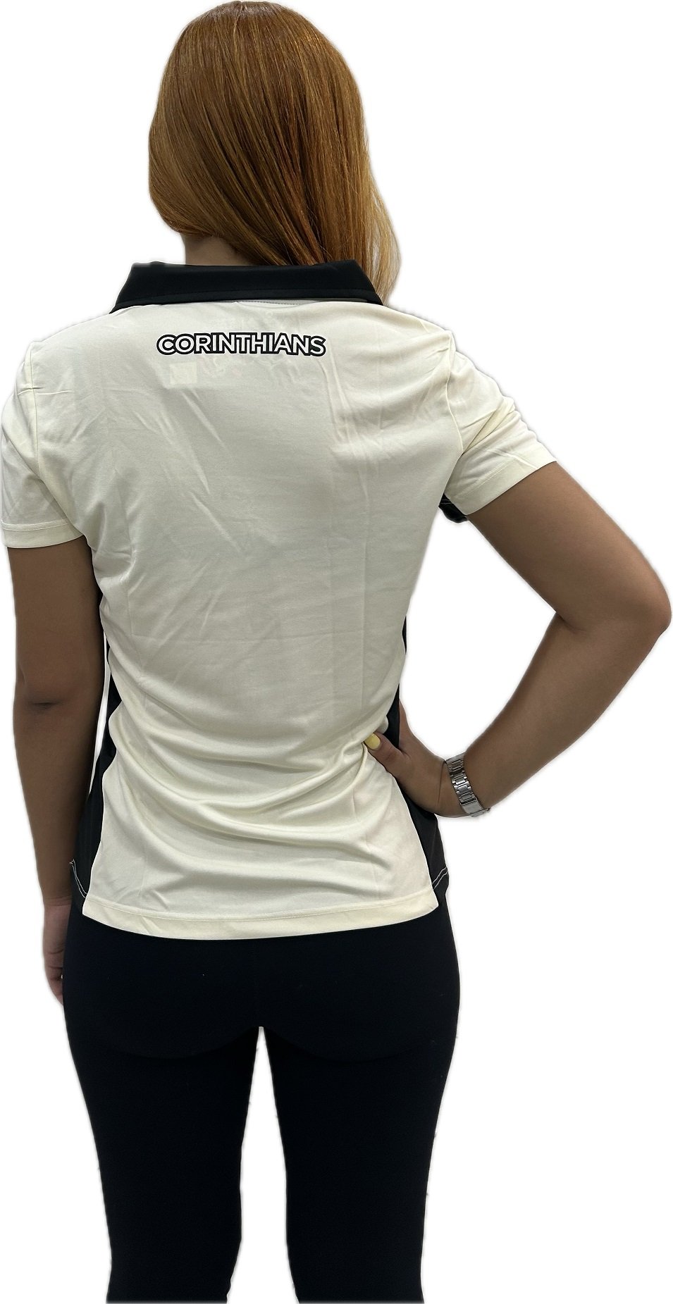 Camisa Corinthians Feminina Gola V Polo 32679