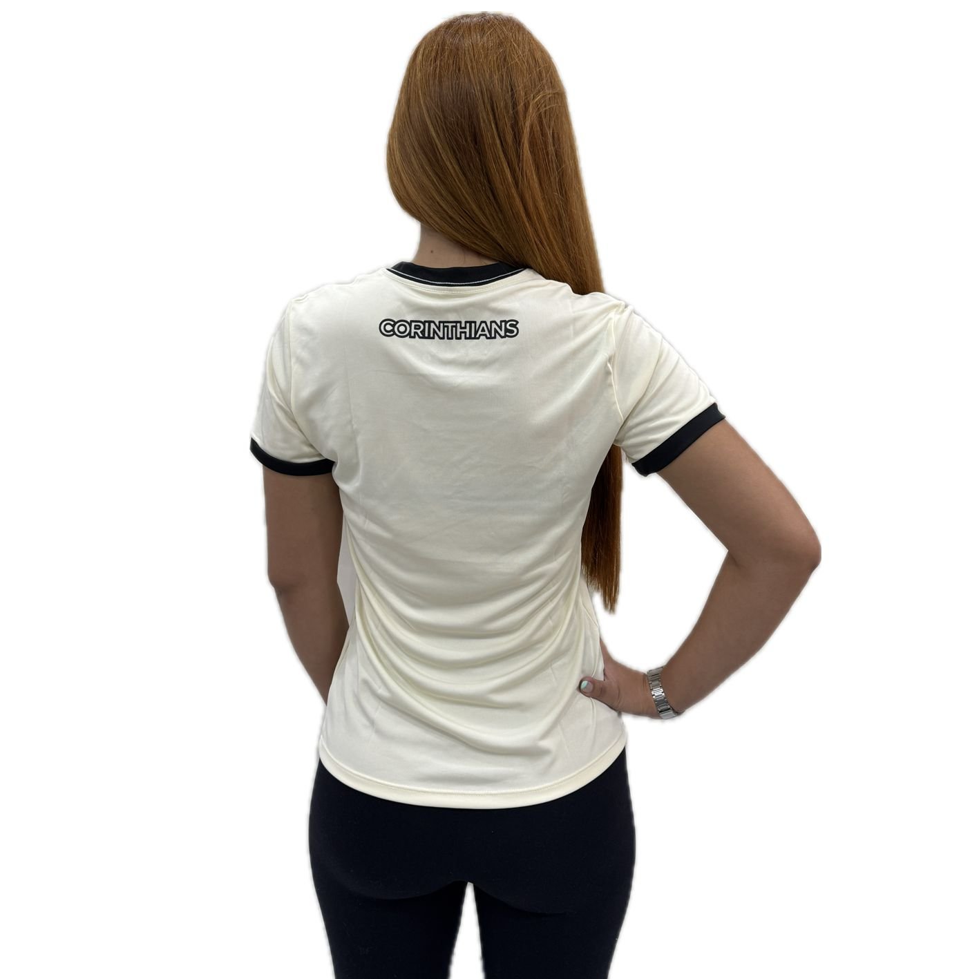 Camisa Corinthians Feminina Golas V C/Punhos 32681