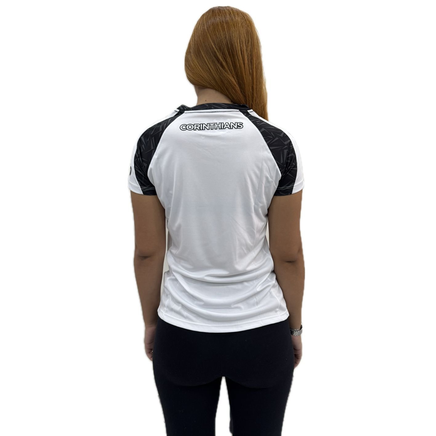 Camisa Corinthians Feminina Raglan Gola Careca 32665