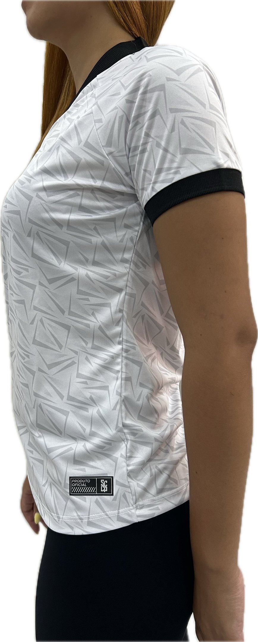 Camisa Corinthians Feminina Raglan Malha 32360