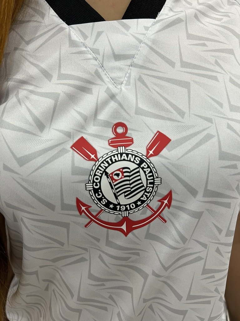 Camisa Corinthians Feminina Raglan Malha 32360