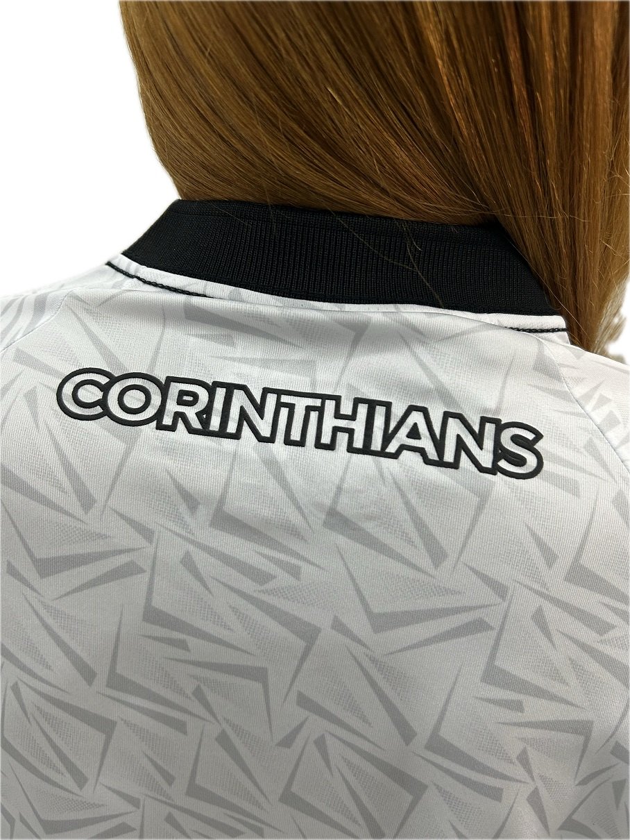 Camisa Corinthians Feminina Raglan Malha 32360