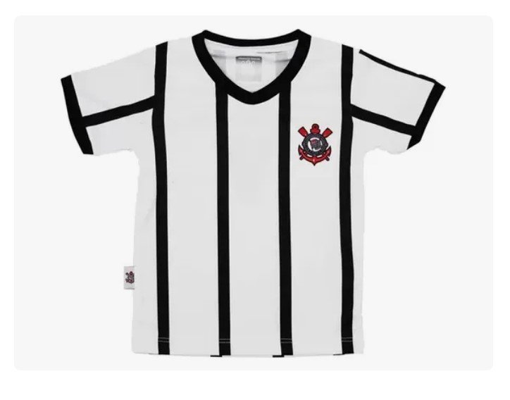 Camisa Corinthians Infantil Licenciada Oficial Revedor cr0365