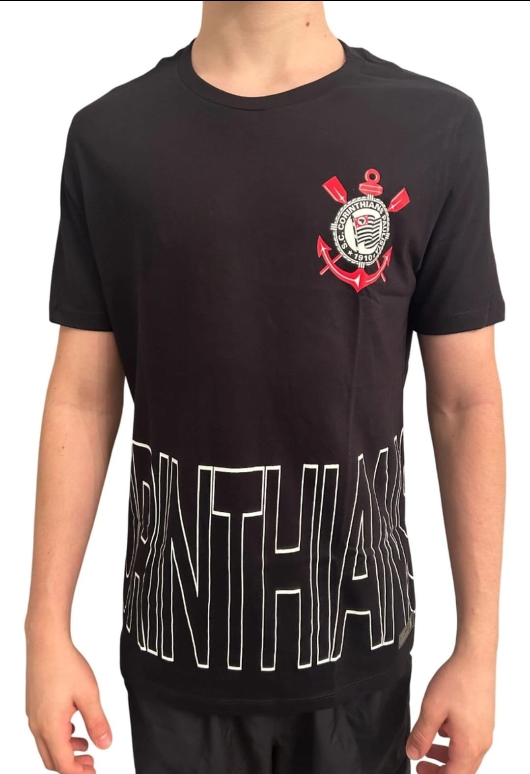 Camisa Corinthians Masculina Casual 30385