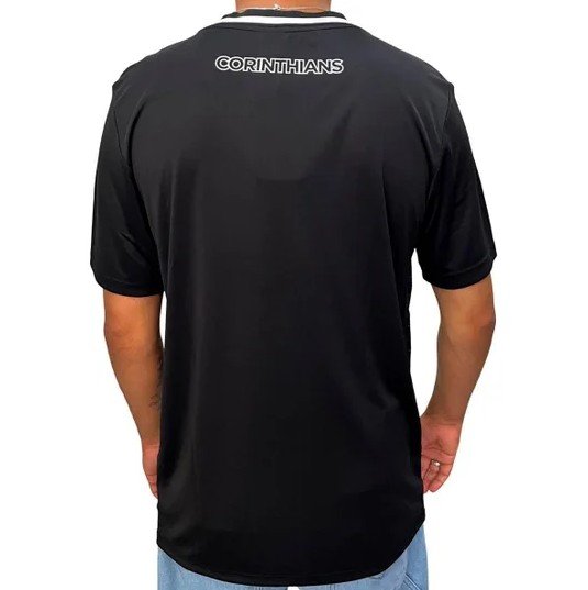 Camisa Corinthians Masculina Gola V Recorte 32347