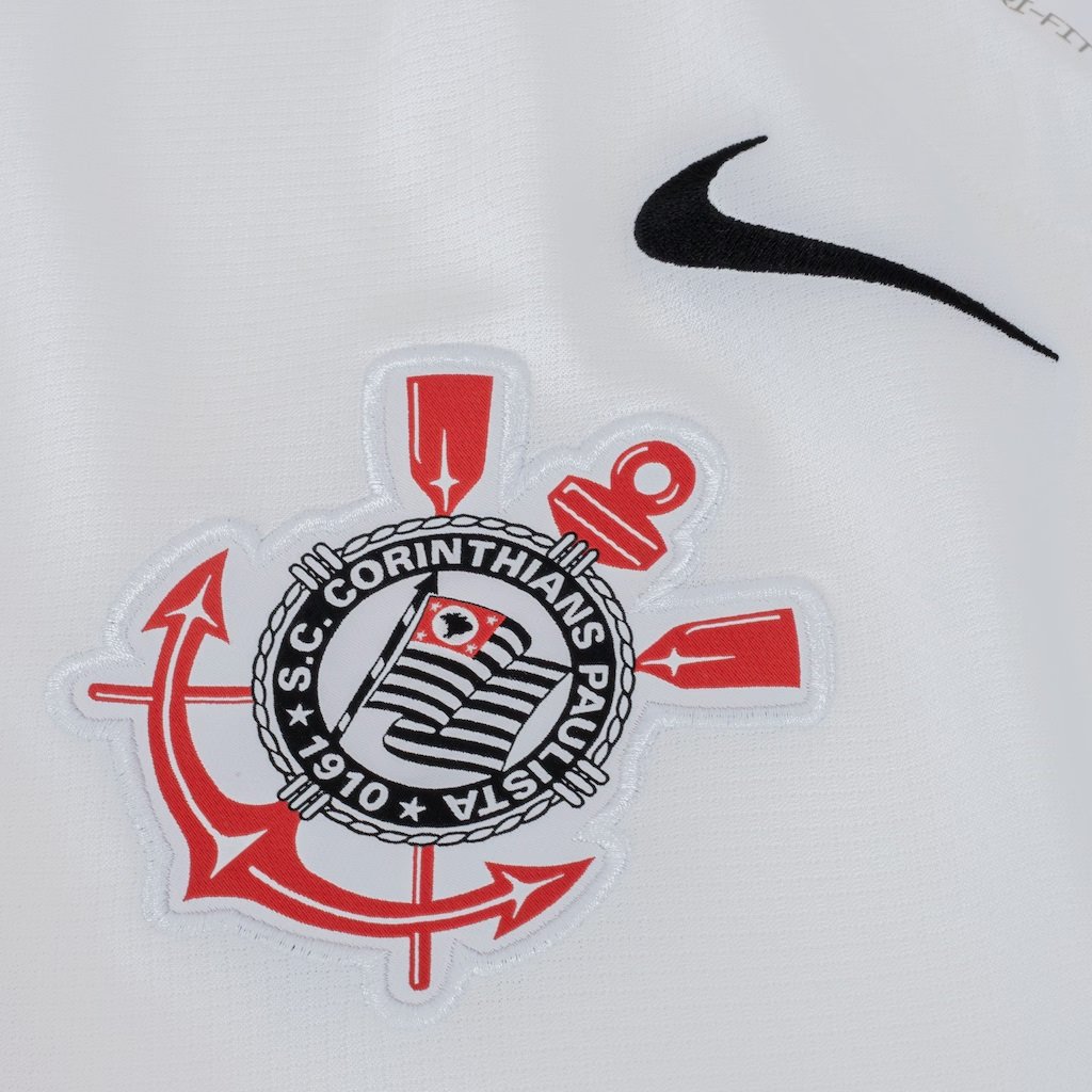 Camisa Corinthians Mascculina I 2025 Nike HJ4597-100