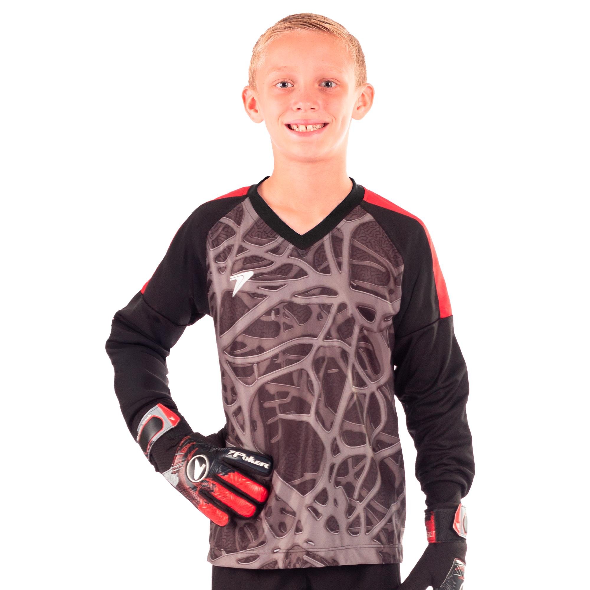 Camisa De Goleiro Poker Infantil Sublimada CARDIO M/L 04492