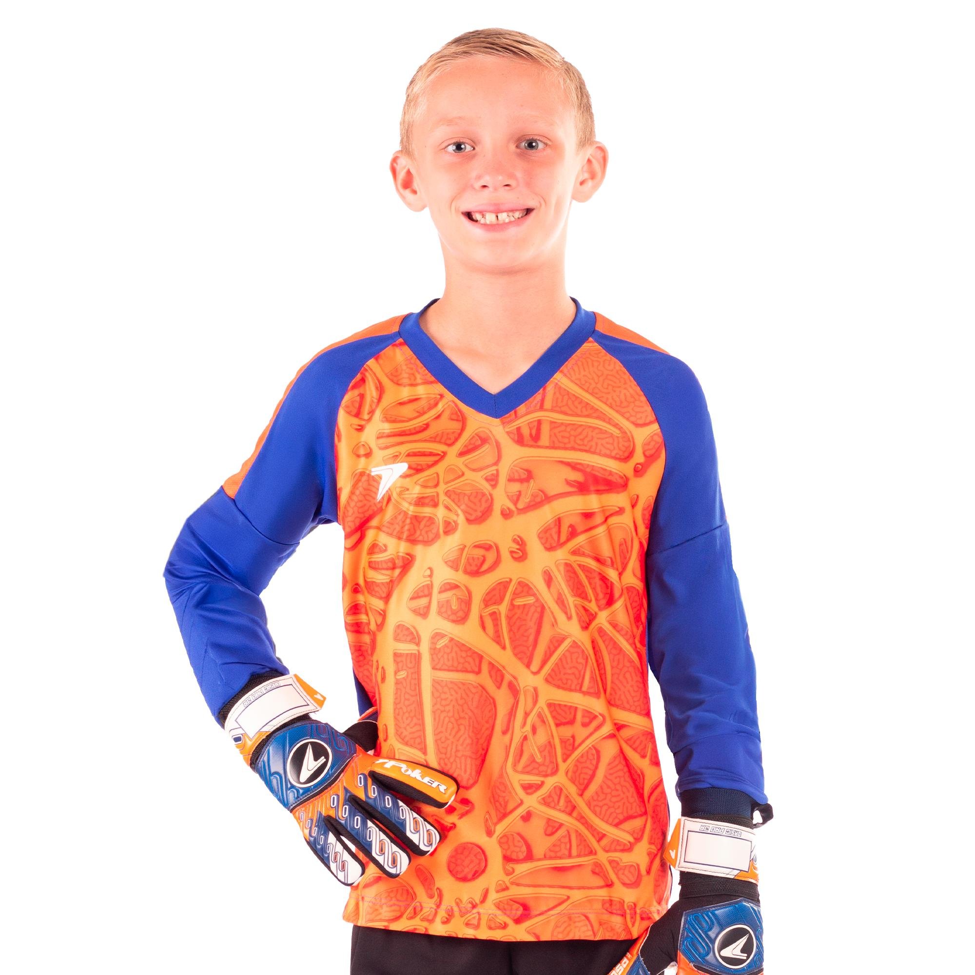 Camisa De Goleiro Poker Infantil Sublimada CARDIO M/L 04492