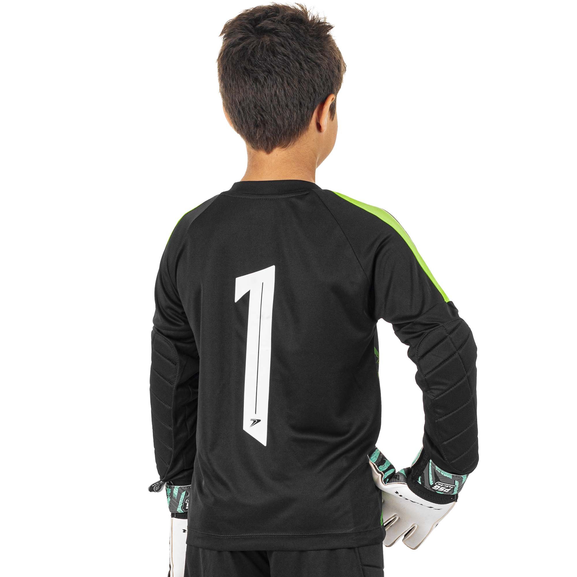 Camisa De Goleiro Poker Infantil Sublimada Orbit M/L 04459