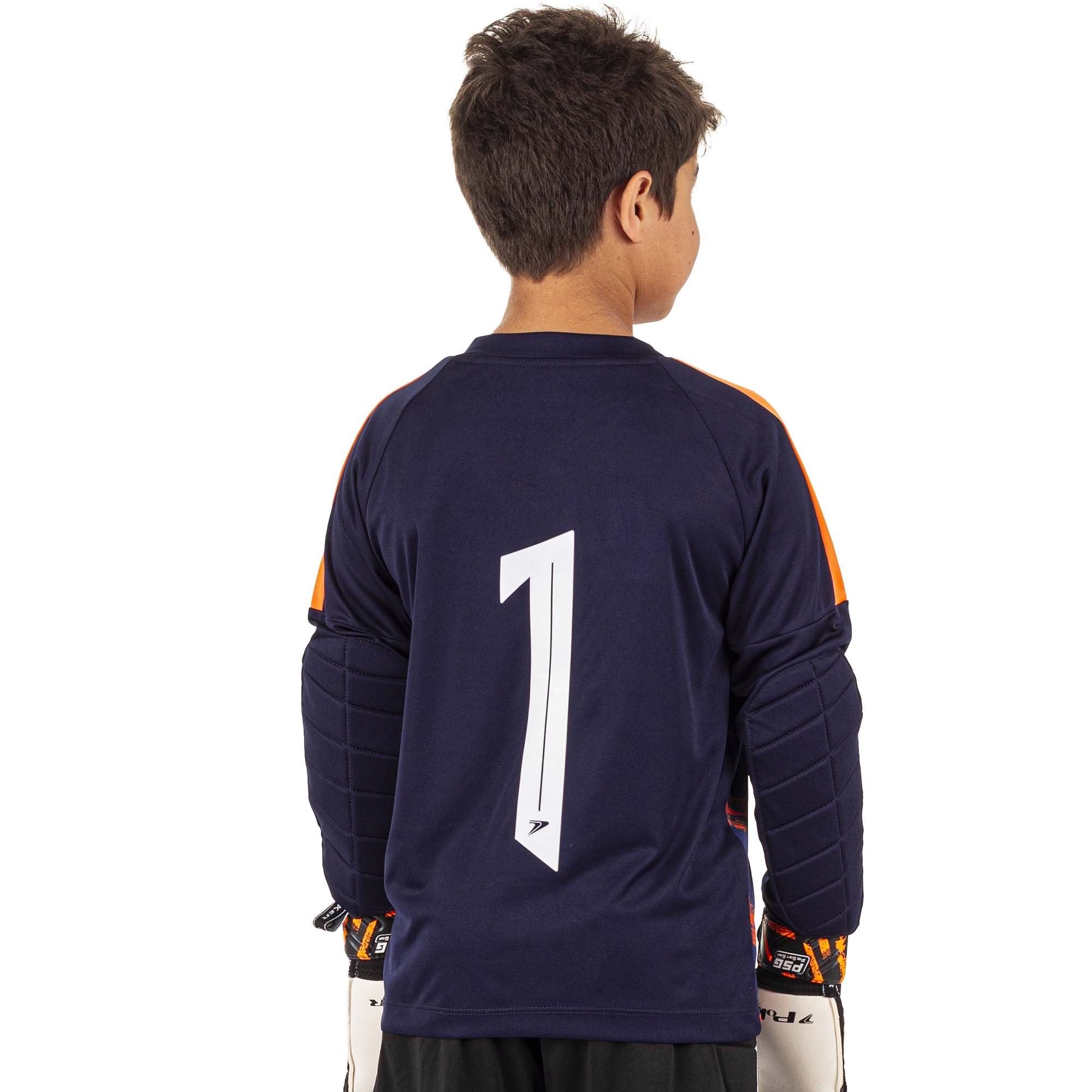 Camisa De Goleiro Poker Infantil Sublimada Orbit M/L 04459