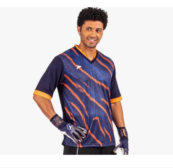 Camisa de Goleiro Poker Manga Curta Fenix 04452