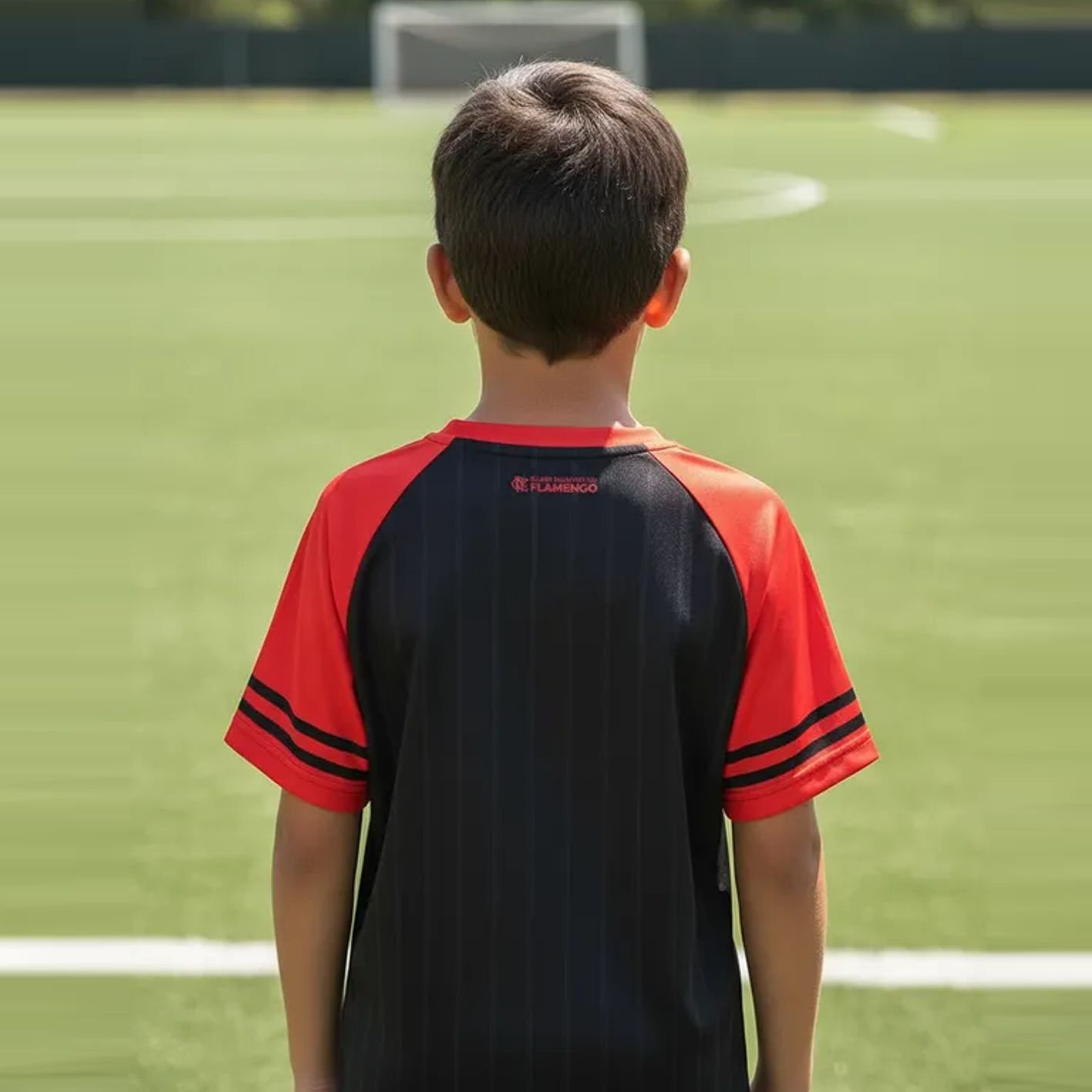 Camisa Flamengo Licenciada Infantil Braziline Math