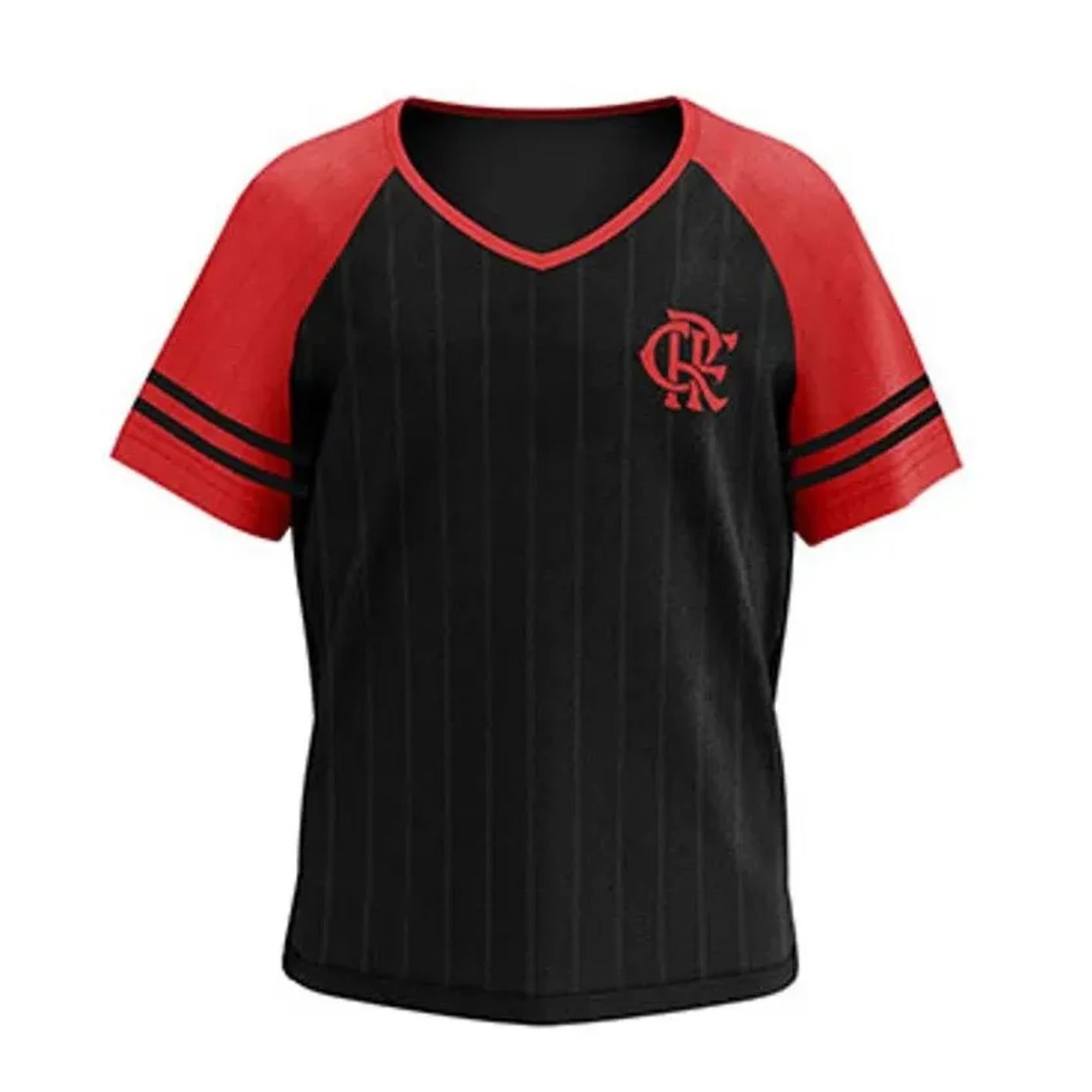 Camisa Flamengo Licenciada Infantil Braziline Math