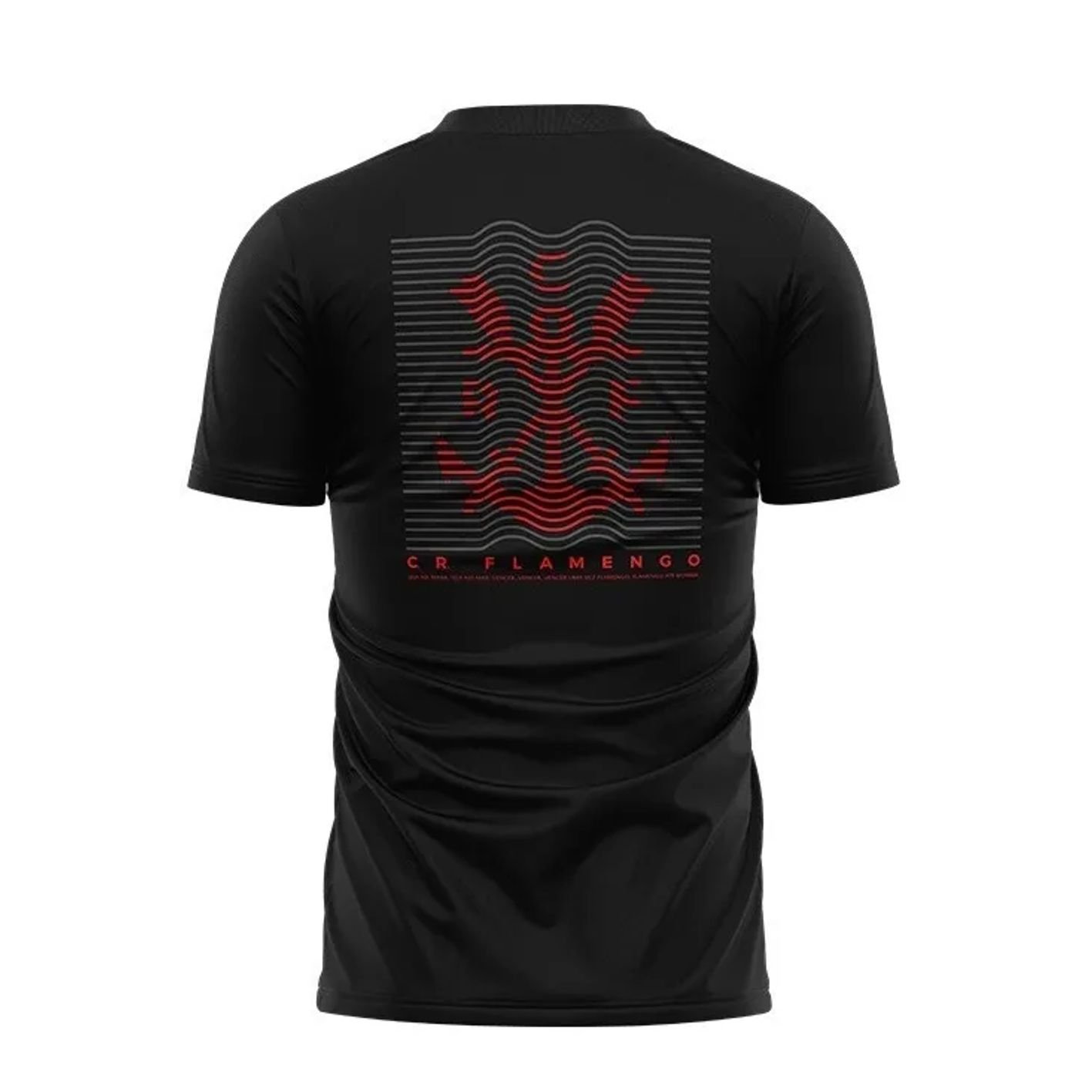 Camisa Flamengo Licenciada Oficial Masculina Braziline Waves