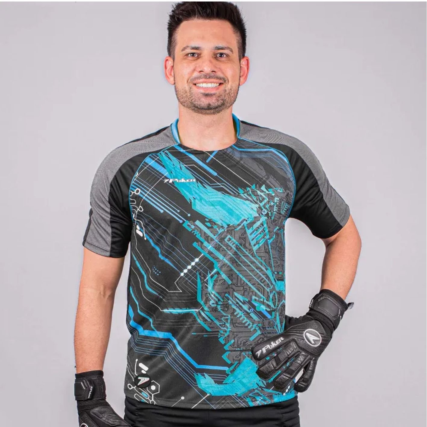 Camisa Goleiro Masculina Poker M/C Sublimada Strength 04378
