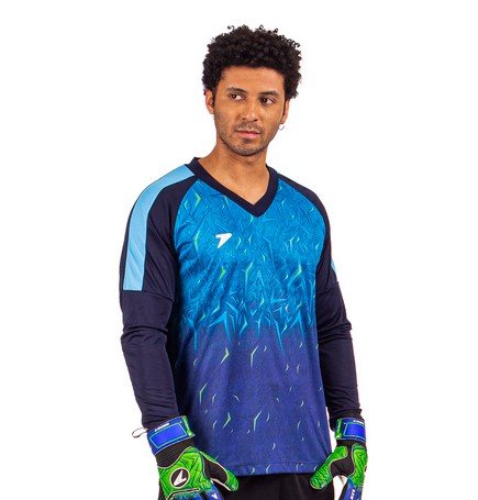 Camisa Goleiro Poker ADT Sublimada Celeno M/L 04455
