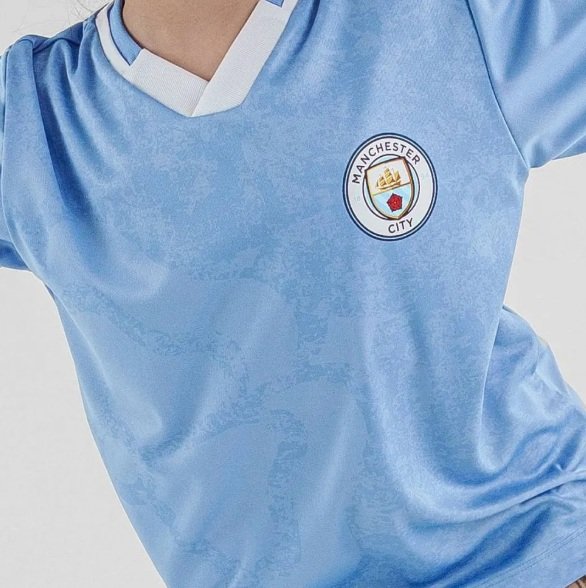 Camisa Manchester City Braziline Lancashire Infantil