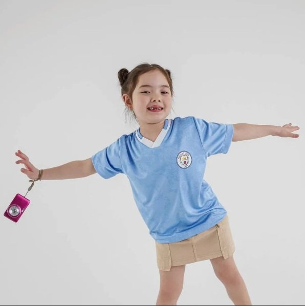 Camisa Manchester City Braziline Lancashire Infantil