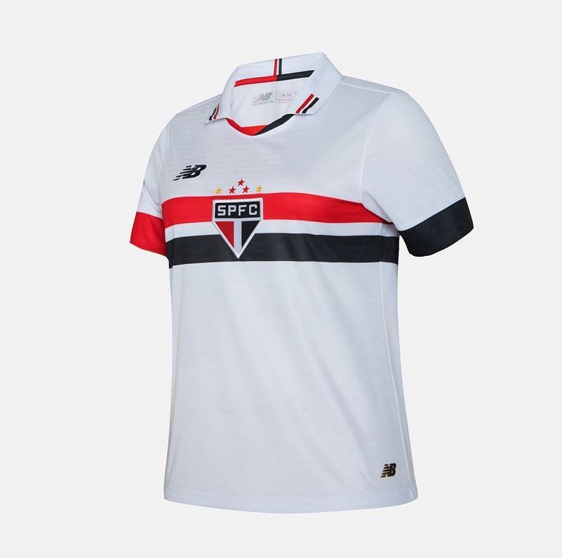 Camisa New Balance São Paulo I Feminina 2024 WT830478