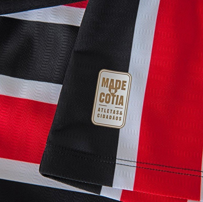 Camisa New Balance São Paulo II Feminina 2024 c/patrocinio WT830483