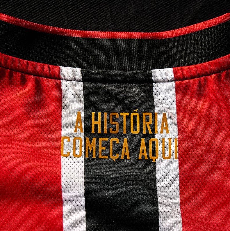 Camisa New Balance São Paulo II Feminina 2024 c/patrocinio WT830483