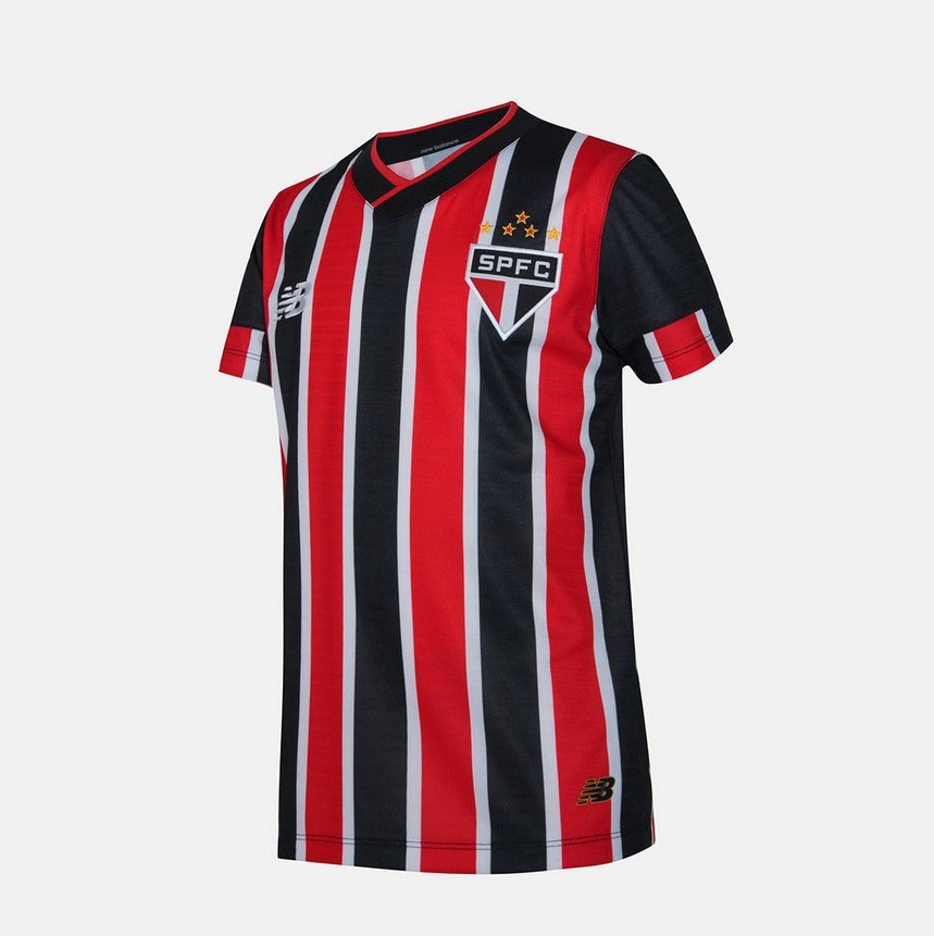 Camisa New Balance São Paulo II Juvenil 2024 JT830484