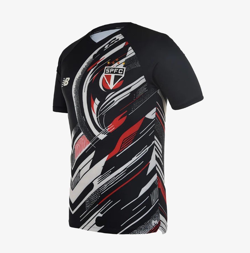 Camisa New Balance São Paulo Pré Jogo 2025 MT831819