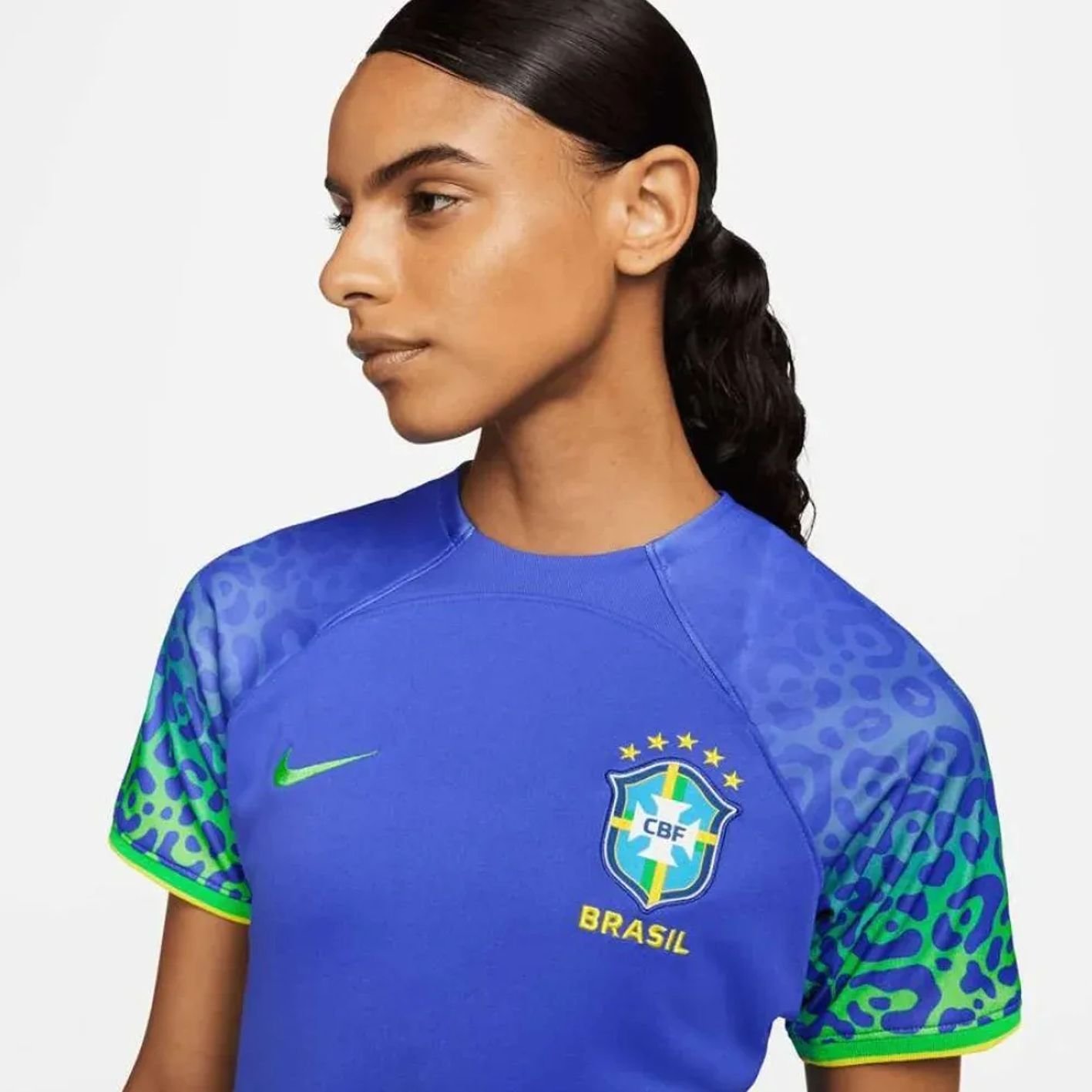 Camisa Nike Brasil II 2022/24 Torcedora Pro Feminina DN0755-433
