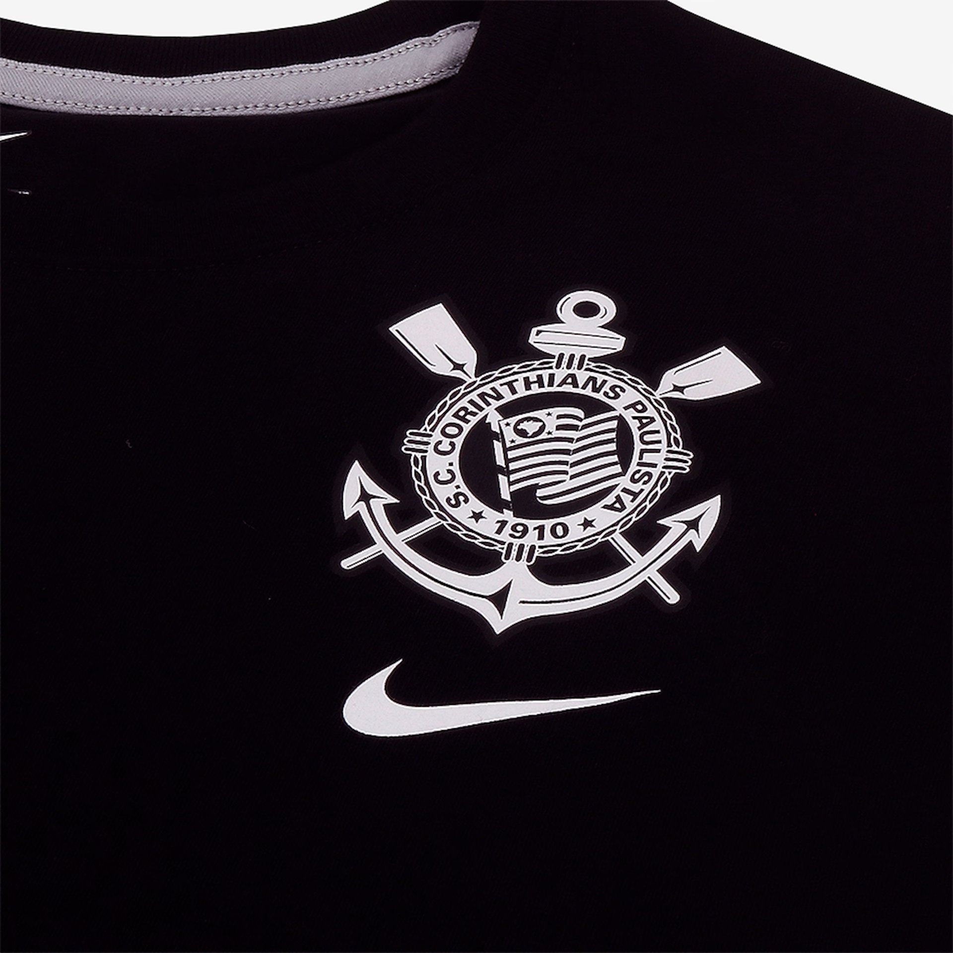 Camisa Nike Corinthians Masculina Crest HQ8399-010