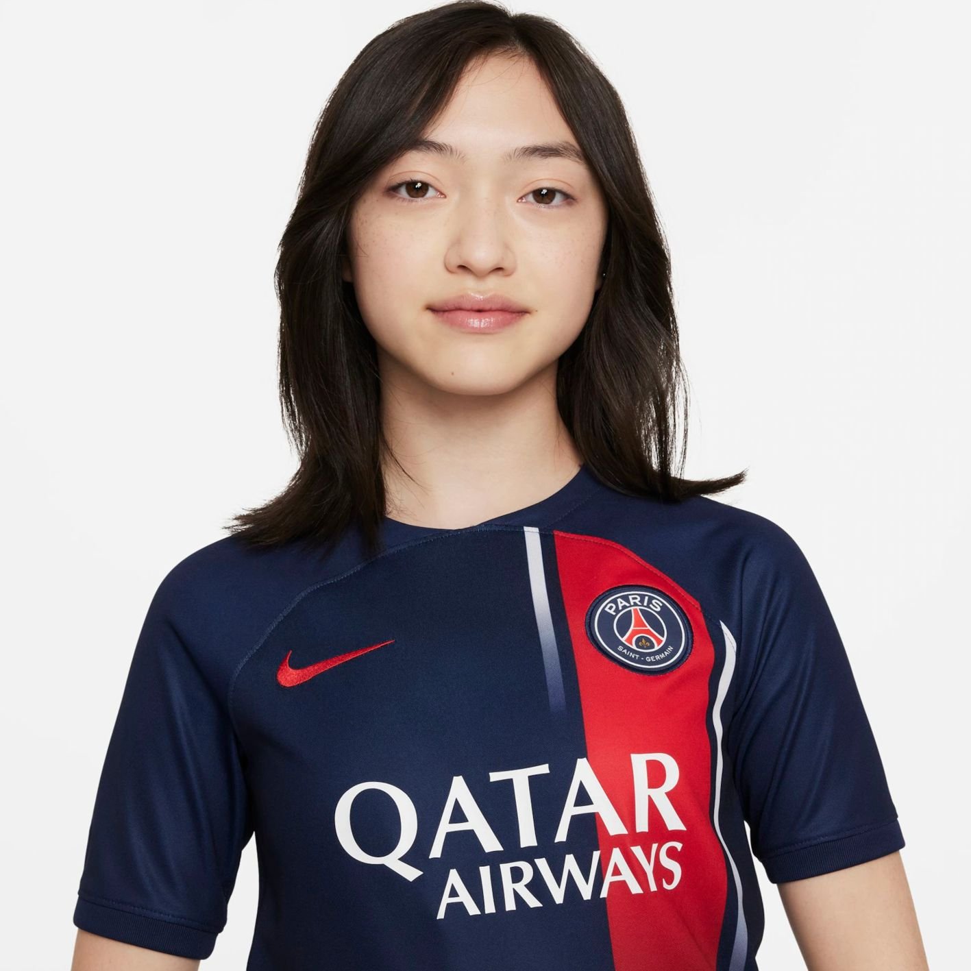 Camisa Nike PSG I Infantil 23/24 Stadium DX2768-411