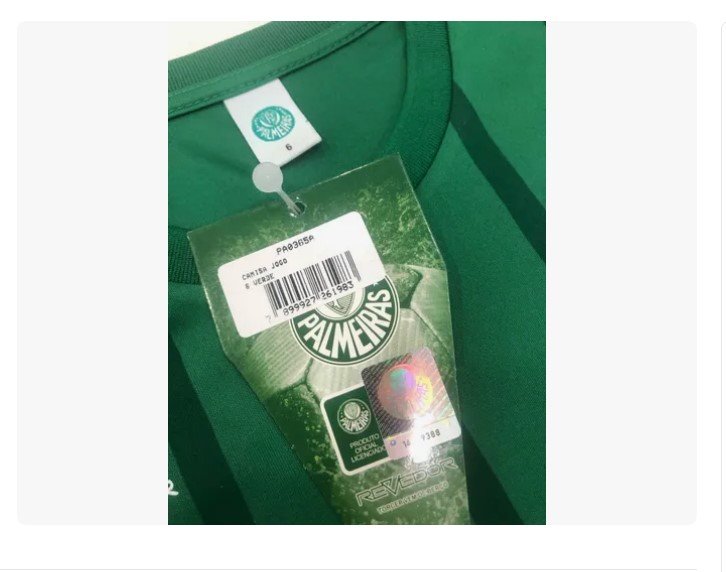 Camisa Palmeiras Infantil Licenciada Oficial Revedor Pa0365