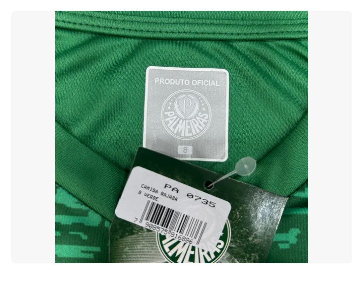 Camisa Palmeiras Infantil Licenciada Oficial Revedor PA0735A