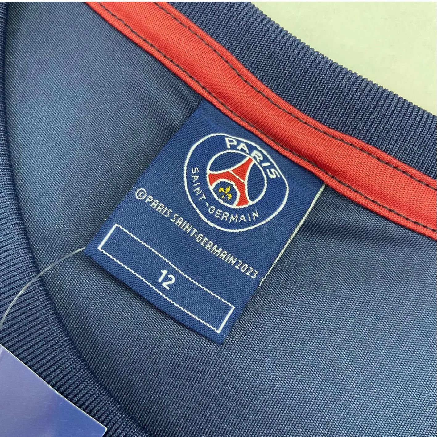 Camisa Paris Saint Germain Psg Torcedor Infantil Chalk