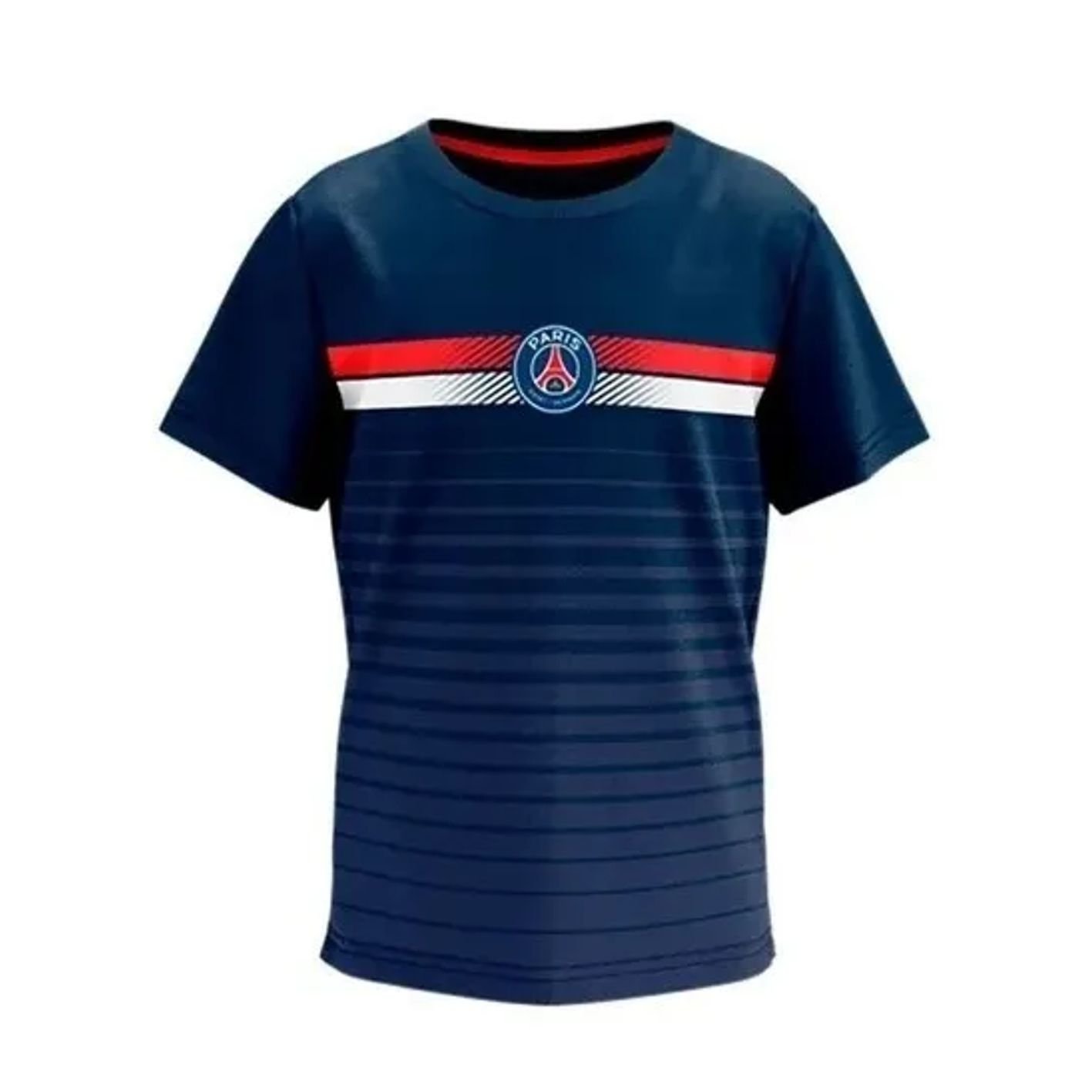 Camisa Paris Saint Germain Psg Torcedor Infantil Chalk Braziline