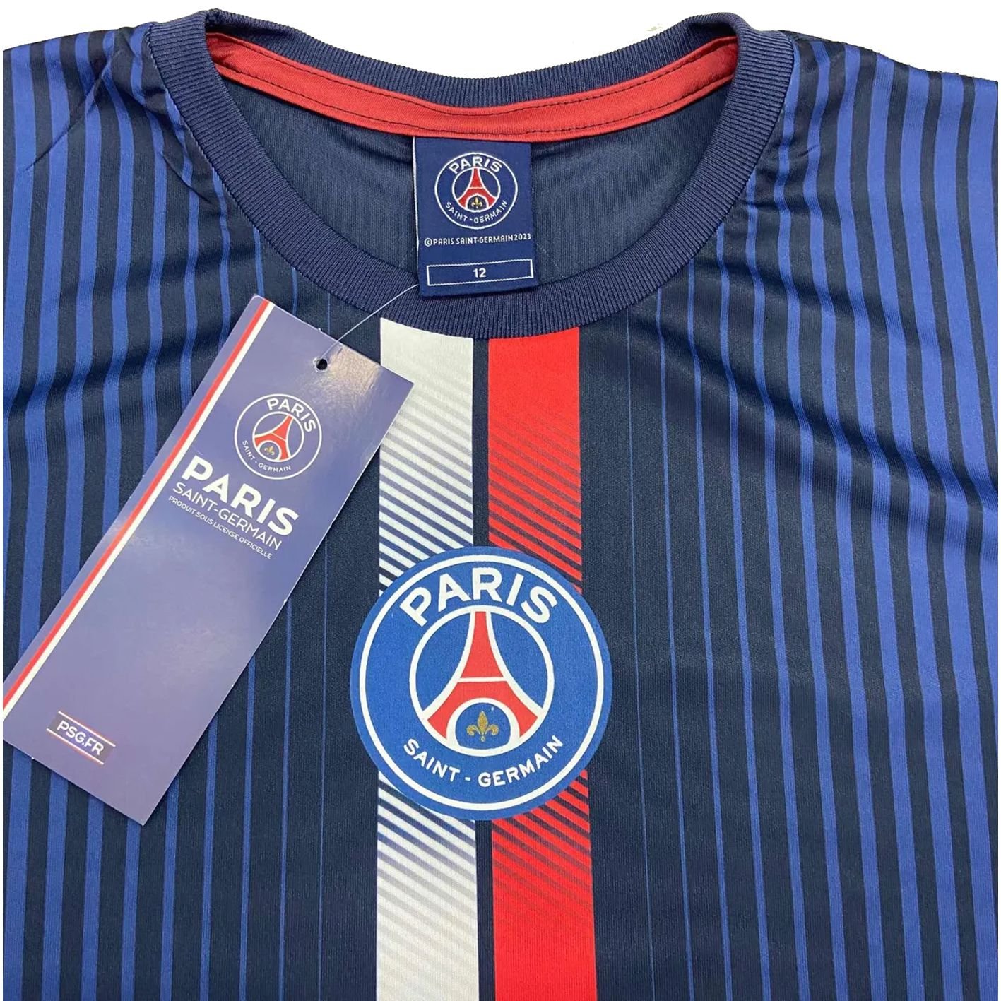 Camisa Paris Saint Germain Psg Torcedor Infantil Clove