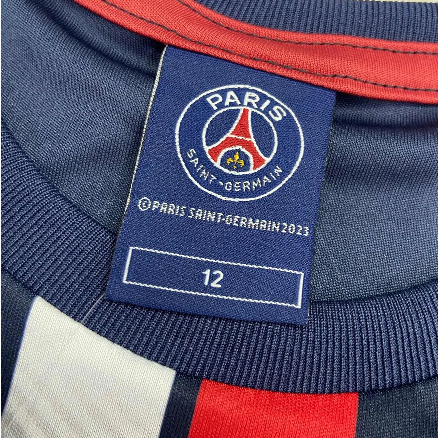 Camisa Paris Saint Germain Psg Torcedor Infantil Clove