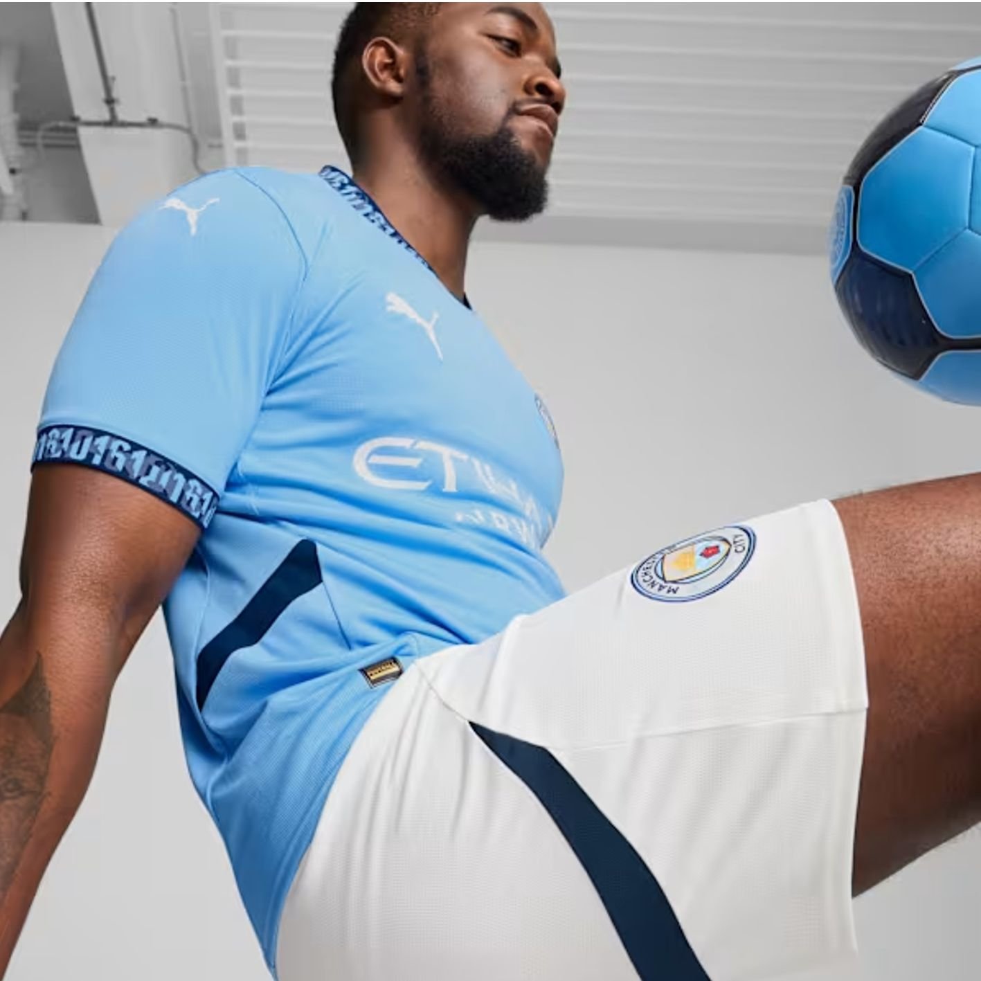 Camisa Puma Manchester CIty I 25 Masculina 775075