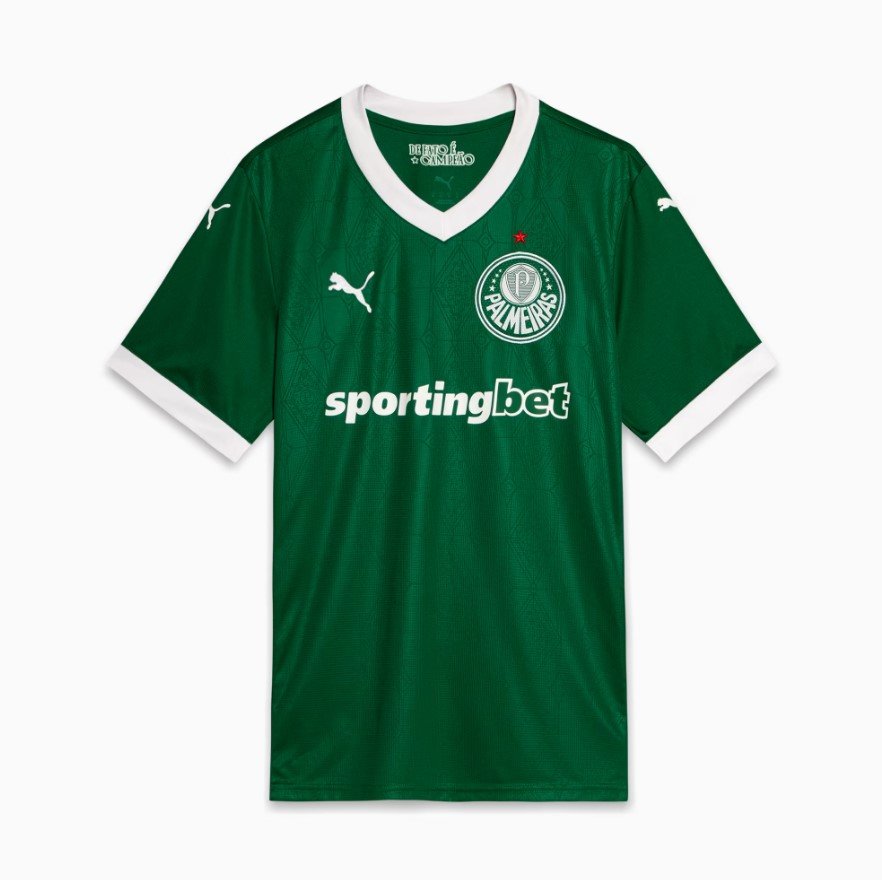 Camisa Palmeiras Masculina I Home 25/26 Puma 782426