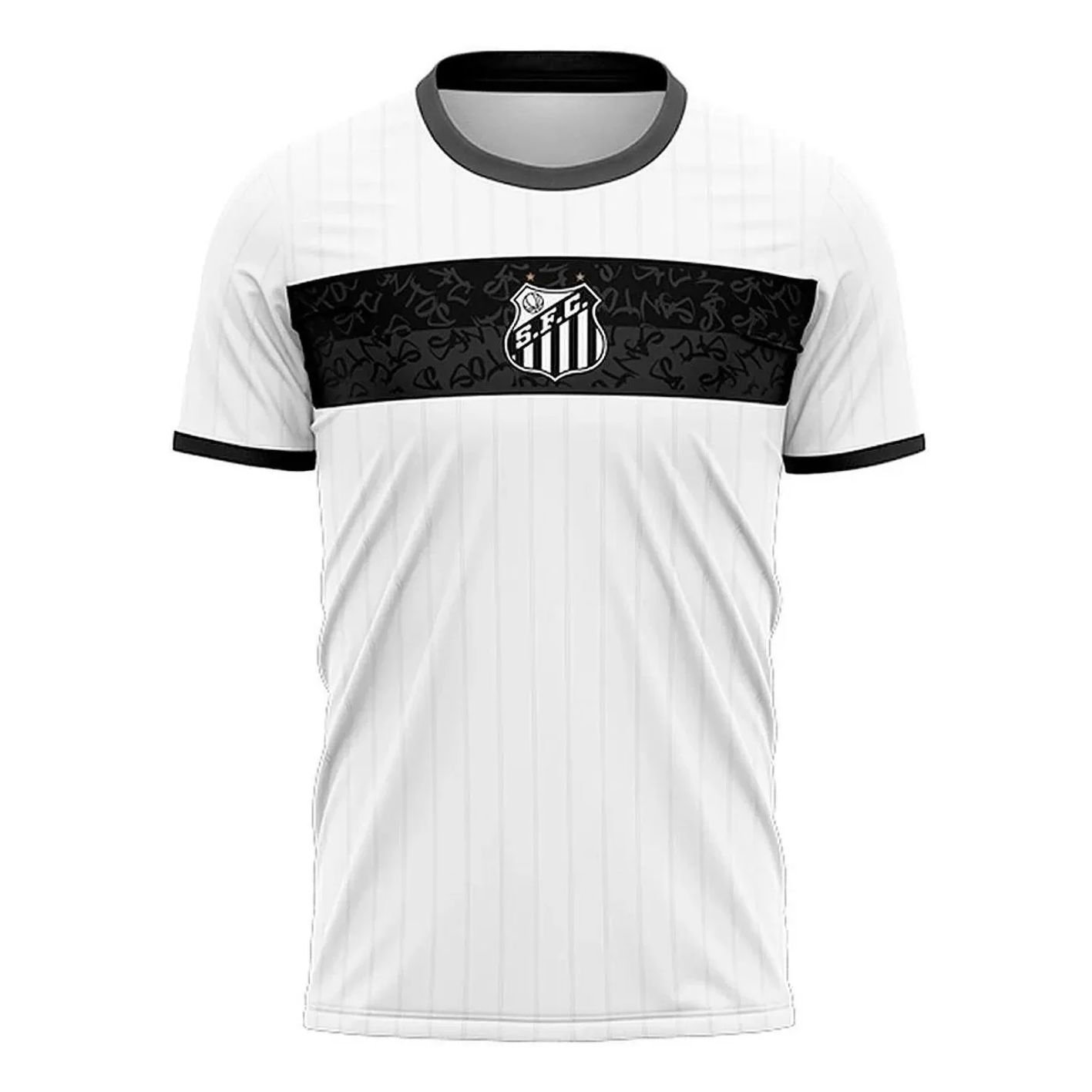 Camisa Santos Licenciada Infantil Braziline Stencil