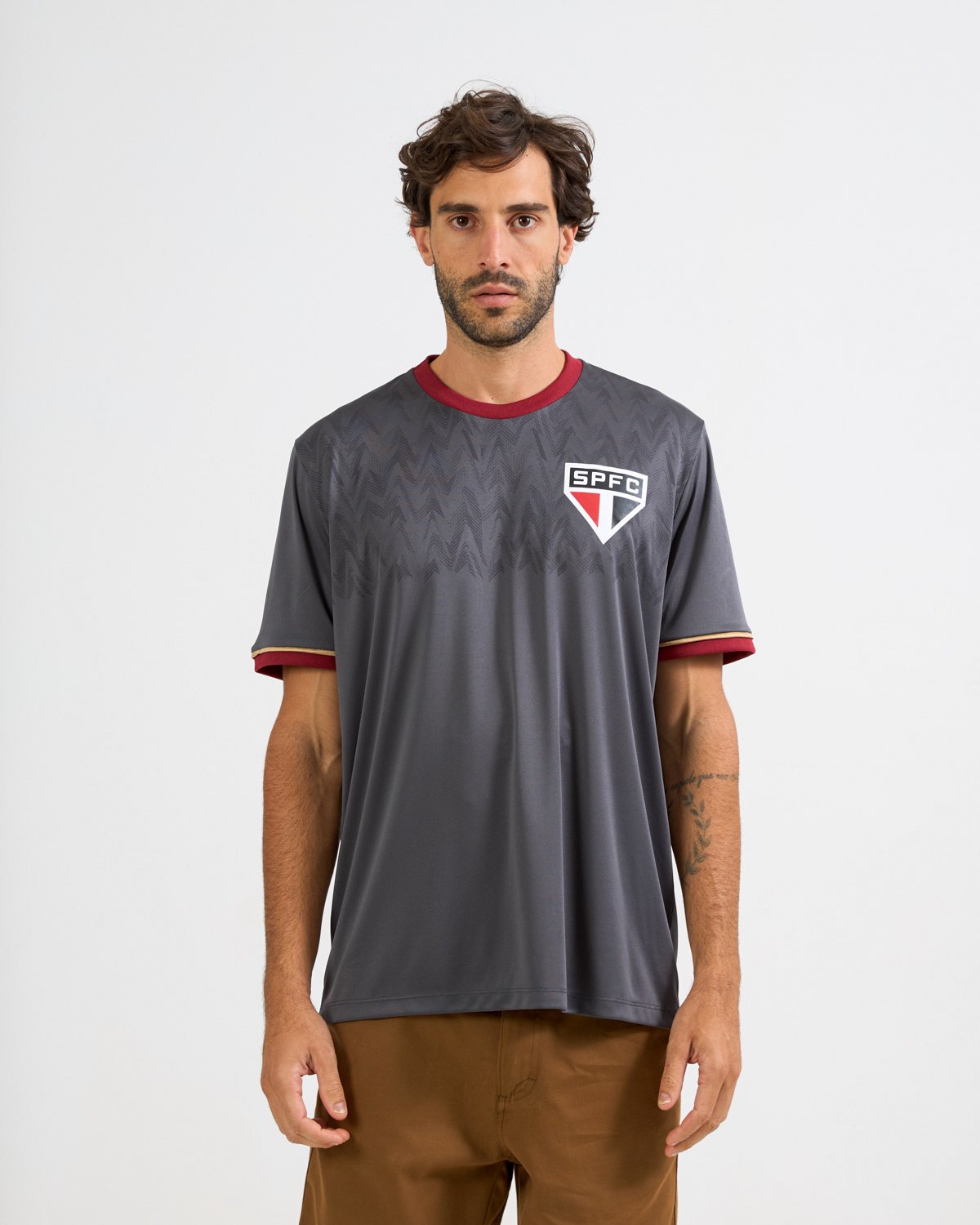 Camisa São Paulo Braziline MISTURA Masculina