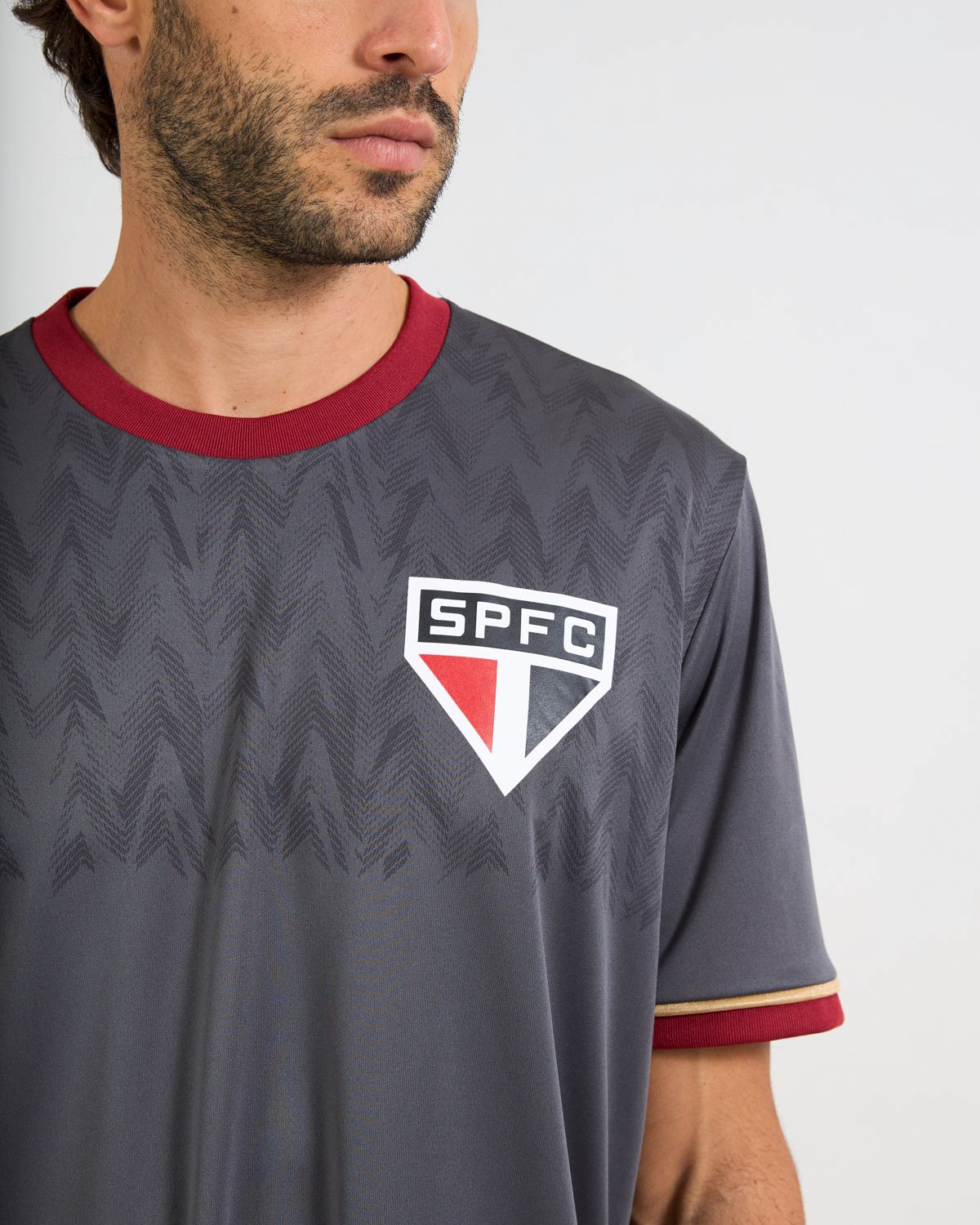 Camisa São Paulo Braziline MISTURA Masculina