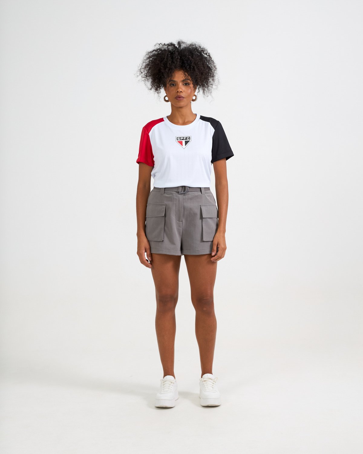 Camisa São Paulo Feminina ENTRELACO Braziline