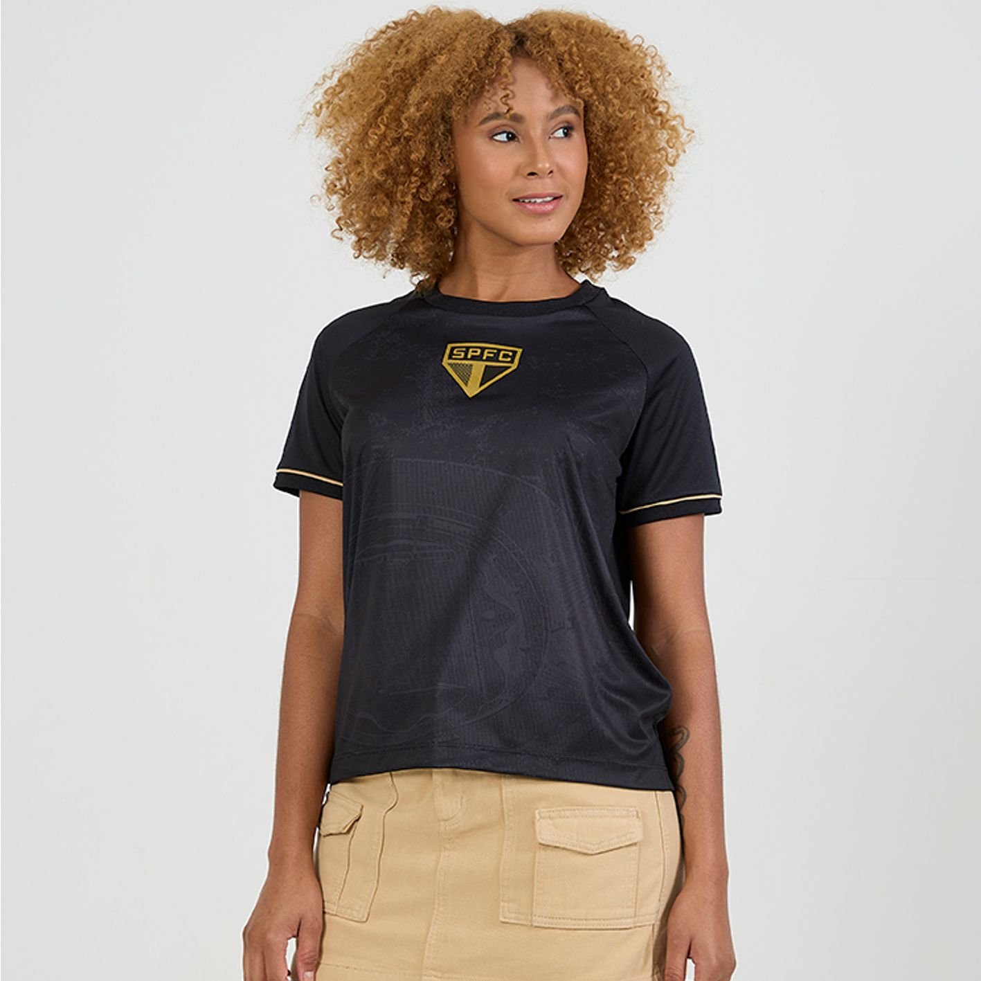 Camisa São Paulo Feminina FREQUENCIA Braziline