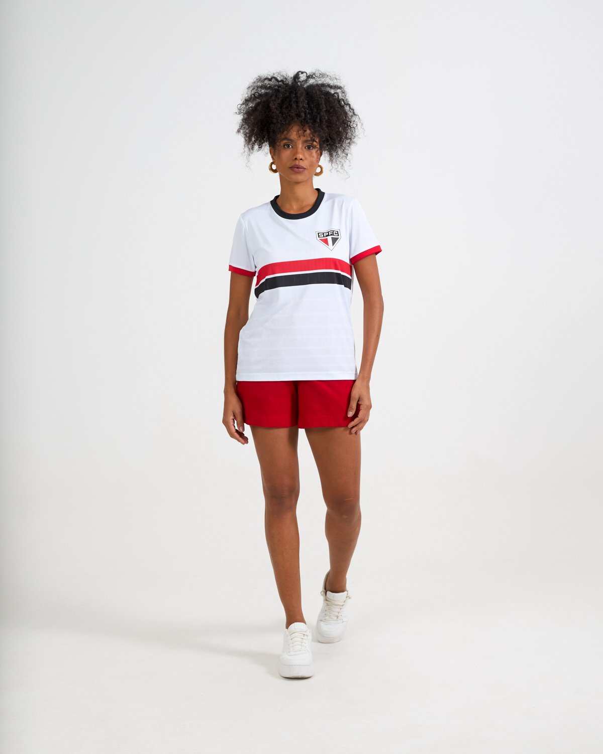 Camisa São Paulo Feminina TELA Braziline