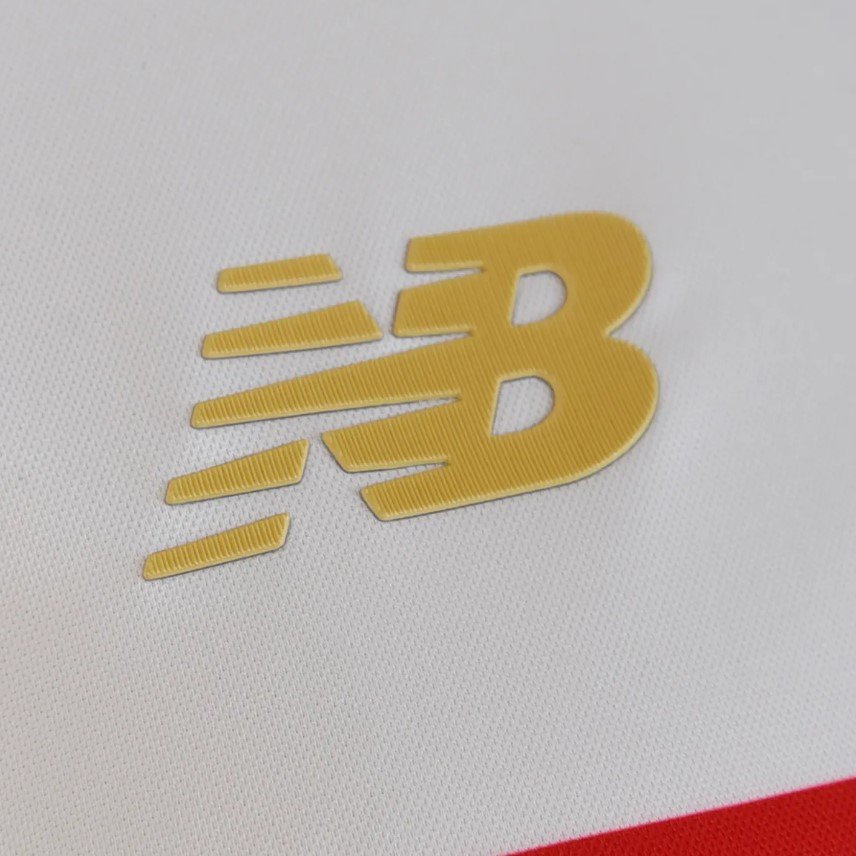 Camisa São Paulo I Juvenil New Balance 2025 c/Patrocinio JT831804